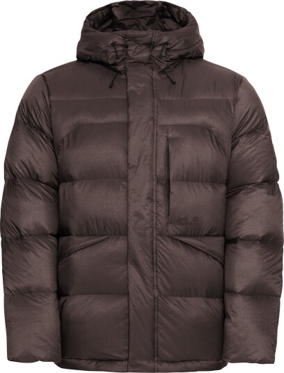 Jack Wolfskin Men's Icy Hill Jacket Rds Peat XL Jack Wolfskin Men's Icy Hill Jacket Rds Peat XL