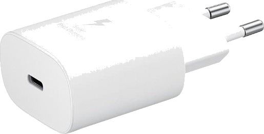 Samsung 25W Super Hurtiglader USB-C Hvit Samsung 25W Super Hurtiglader USB-C Hvit