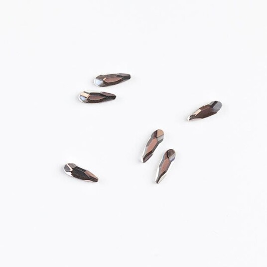 Brillbird Norge Rhinestone 10stk   Drop 2x6mm