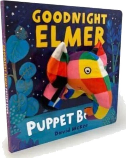 Goodnight, Elmer Puppet Book Av David Mckee