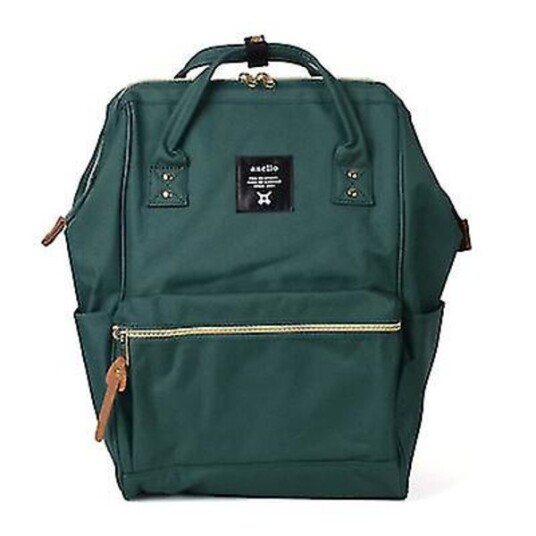 Anello Brand Dame Ryggsekk Stor Kapasitet Oxford Vanntett Skoleveske Anti tyveri Laptop Veske Mann & Reise Ryggsekk FMY grønn 14 tommer