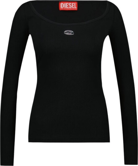 Diesel Dame Topper Svart L,