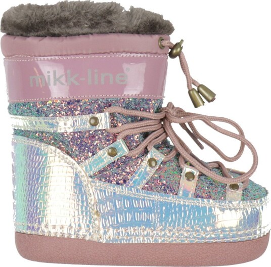 Mikk line Snow Boot Glitter   Pink   35 37 24.6CM