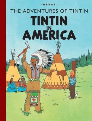 Tintin In America Av Herge