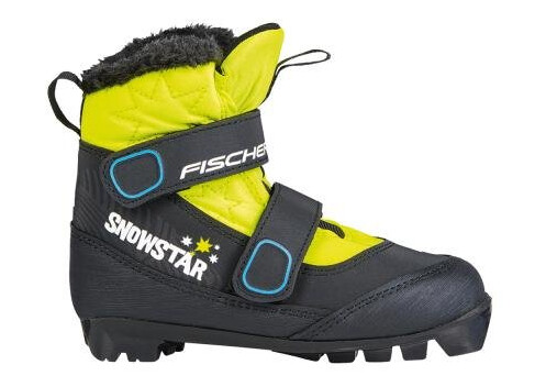 Fischer SNOWSTAR SKO SVART GUL - 37