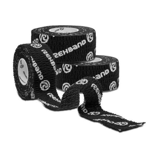 RX Athletic Power Wrap Black 25 mm x 4.5 m Rehband