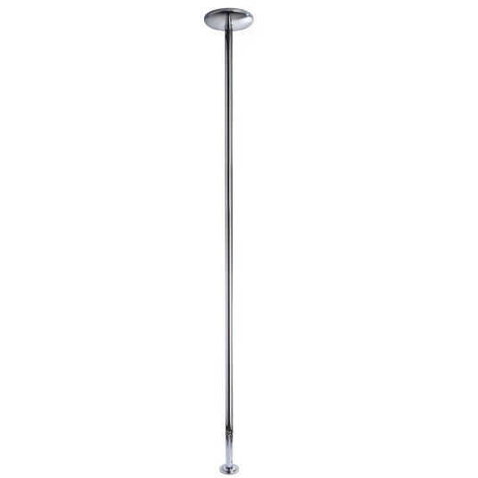 X-POLE Xpert Krom Pole 4,5 cm - Sølv