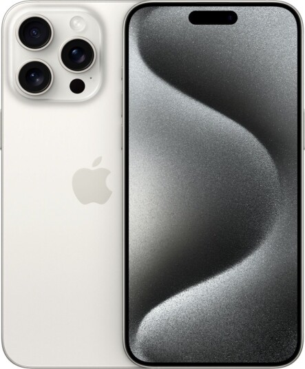 Apple iPhone 15 Pro Max 512GB Hvit Titanium 6.7" 5G Smarttelefon Apple iPhone 15 Pro Max 512GB Hvit Titanium 6.7" 5G Smarttelefon