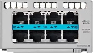 Cisco Catalyst 9300 Series Network Module Utvidelsesmodul 100M/1G/2.5G/5G/10 Gigabit Ethernet X 8 Cisco Catalyst 9300 Series Network Module Utvidelsesmodul 100M/1G/2.5G/5G/10 Gigabit Ethernet X 8