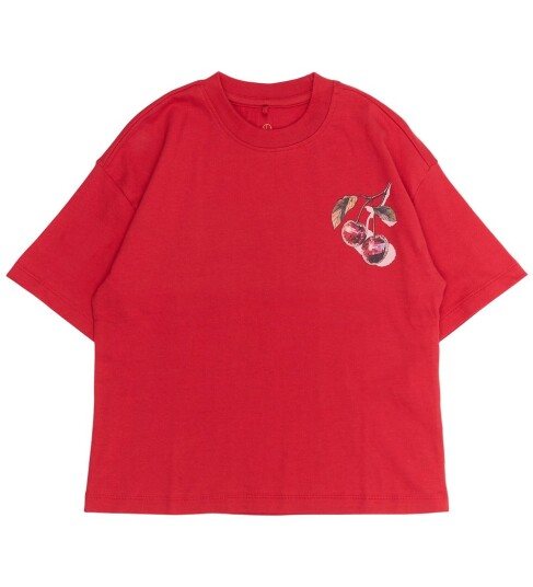 The New Tnrita Os S_S Tee Red 122/128 The New Tnrita Os S_S Tee Red 122/128