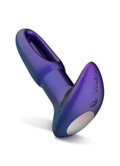 Hueman Butt Plug With Tapping Finger