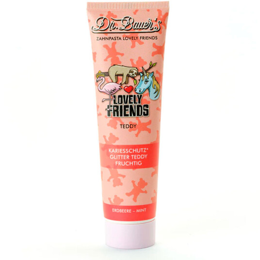 Barnetannkrem Dr. Bauer"s Junior Lovely Friends Teddy
