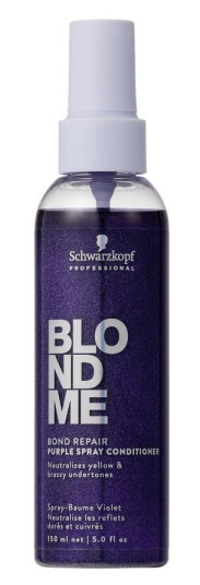 Schwarzkopf Blondme Bond Repair Purple Spray Conditioner 150ml