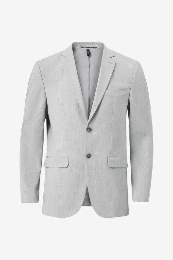 Selected Homme Dressjakke slhSlim Liam Blz Flex Grå Selected Homme Dressjakke slhSlim Liam Blz Flex Grå