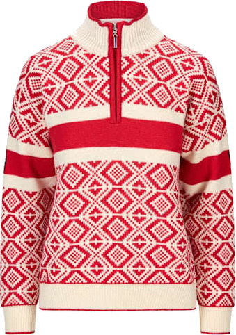 Dale Of Norway Cortina 2026 Fem. Sweater Raspberry Offwhite L
