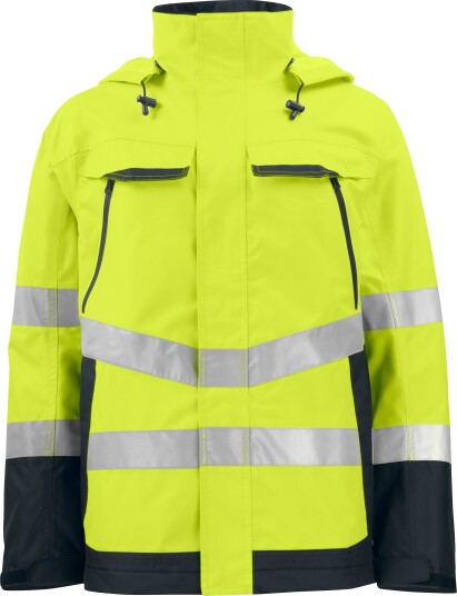 Projob Skalljakke 6440 En Iso 20471 Kl 3 Gul/Svart 3XL