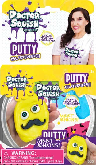 Dr Squish Putty Buddies Slim Jenkins 50g