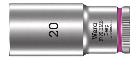 Wera Wera Werk 05004542001 Pipenøkkelinnsats 20 Mm 1 Stk. 3/8 Wera Wera Werk 05004542001 Pipenøkkelinnsats 20 Mm 1 Stk. 3/8