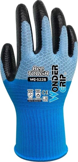 Wonder Grip WG 522B Bee Tough arbeidshansker Str. M 08