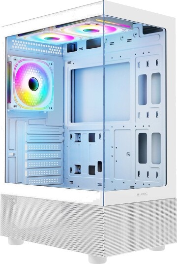 Logic Concept Look ARGB Midi Tower USB-C Hvit