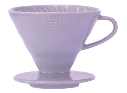 Hario V60 02 Ceramic Dripper - Purple