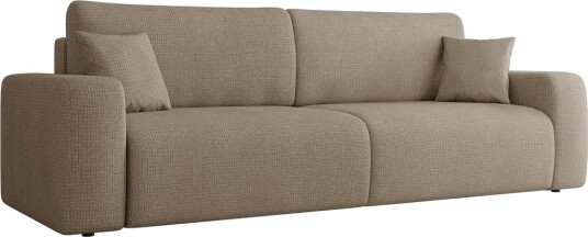 Barile Sovesofa 3 seter i Plysj Brun
