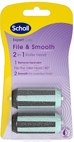 Scholl Fil & Glatt 2-i-1 Rullehode - 1 Pakker Scholl Fil & Glatt 2-i-1 Rullehode - 1 Pakker