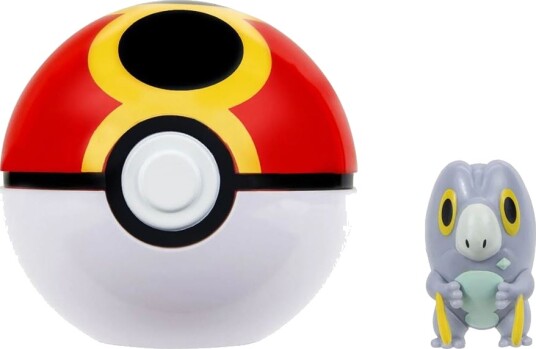 Pokémon Clip "N" Go Frigibax med Repeat Ball - Praktisk Lekesett Pokémon Clip "N" Go Frigibax med Repeat Ball - Praktisk Lekesett
