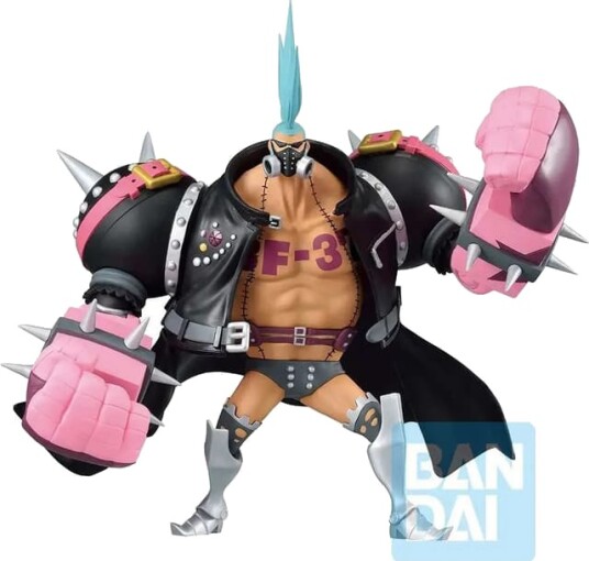 Banpresto One Piece Red actionfigur Franky Ichibansho Banpresto One Piece Red actionfigur Franky Ichibansho