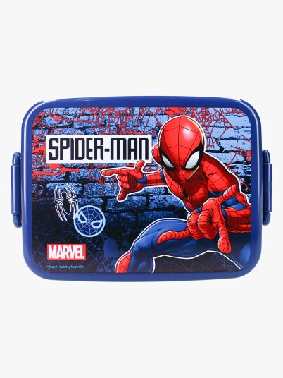 Marvel Spider Man Matboks Let's Eat Navy