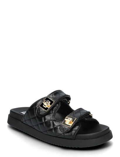 Steve Madden Schmona-Cn Slides - Black - 39