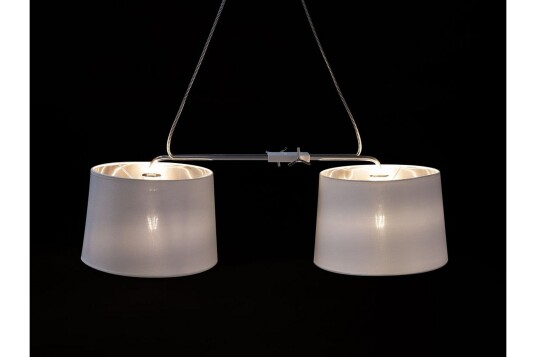 Taklampe Fucino 30 cm Hvit