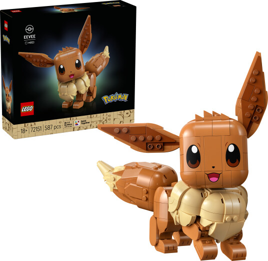 LEGO Pokémon Figur Eevee 72151 LEGO Pokémon Figur Eevee 72151