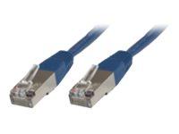 MicroConnect nettverkskabel - 7 m - blå