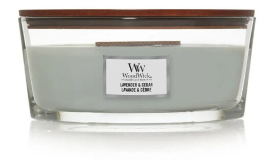 Woodwick Ellipse Hearthwick Lavender & Cedar 453 g Duftlys