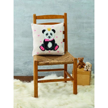 Permin Broderisett Panda 30x30cm