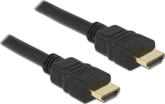 Delock 50 cm HDMI-kabel med Ethernet Høyhastighets 4K Delock 50 cm HDMI-kabel med Ethernet Høyhastighets 4K
