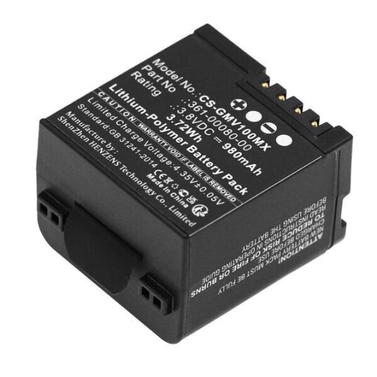 Garmin Batteri (980 mAh 3.8 V) passende til Garmin VIRB XE
