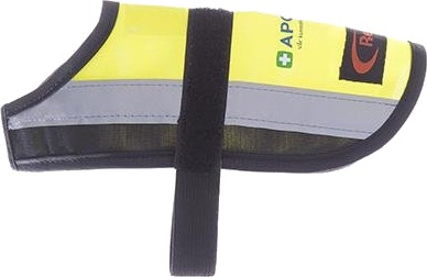Apotek 1 refleksdekken til hund med logo str XXS 1 stk