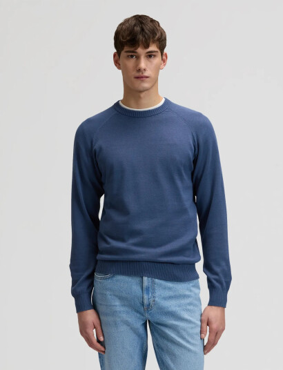 Lee Jeans Clean Raglan Sweater Blue XXL x 00