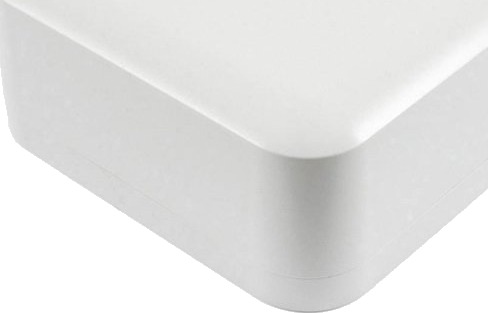 Hammond Electronics 1557FAGY Veggmontert 160 × 160 × 70 mm ABS Grå Kabinett