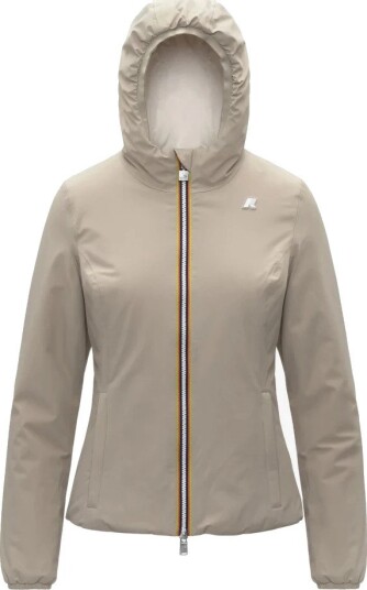 K Way Dame Jakker Beige M,