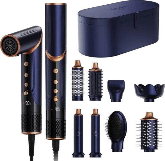 Dyson Lovio LVHS001BL Airstyler 1400W - Marineblå/Kobber