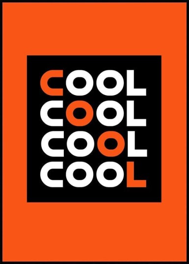 Four Times Cool Poster Plakat / 50x70cm