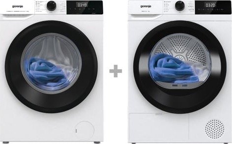 Gorenje Wes84as + Dhne82 Pakketilbud Vaskemaskiner Og Tørketromler