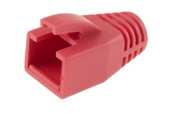 Act Rj45 Red Boot For 7.0 Mm Cable. Colour: Red Cable Boot Rj45 7.0Mm Red (Fa2004)