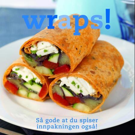 Wraps! Innbundet Veldig pen bok / som ny