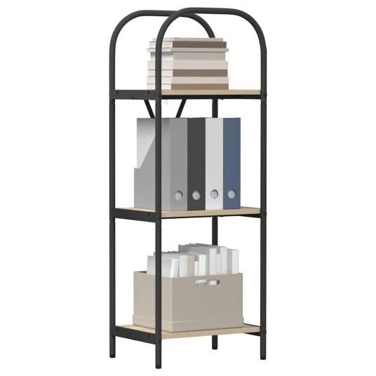  Bokhylle Sonoma eik 40 x 30 x 109 cm Konstruert tre