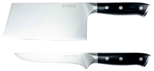 Mareld Knivsett 2 kniver svart