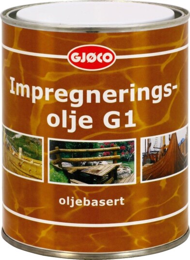 Gjøco teakolje G1 matt impregneringsolje 0,75 l